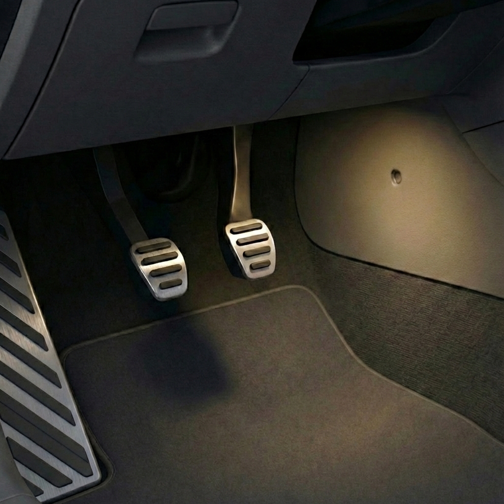 Car interior pedals